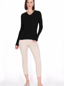 Usha Damen Pullover in schwarz