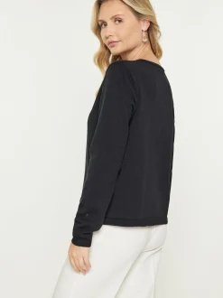 Usha Damen Pullover in schwarz