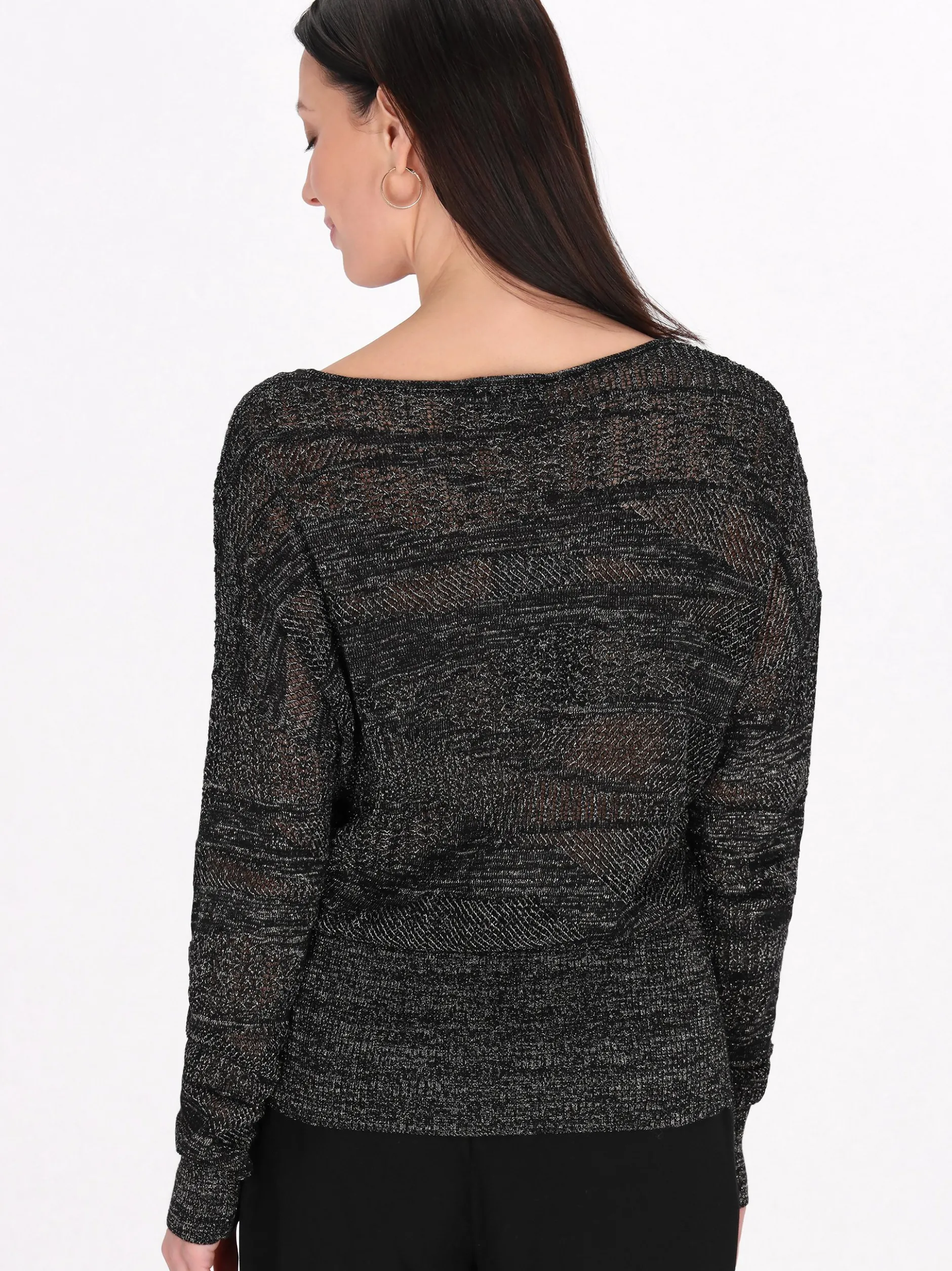 Usha Damen Pullover in schwarz