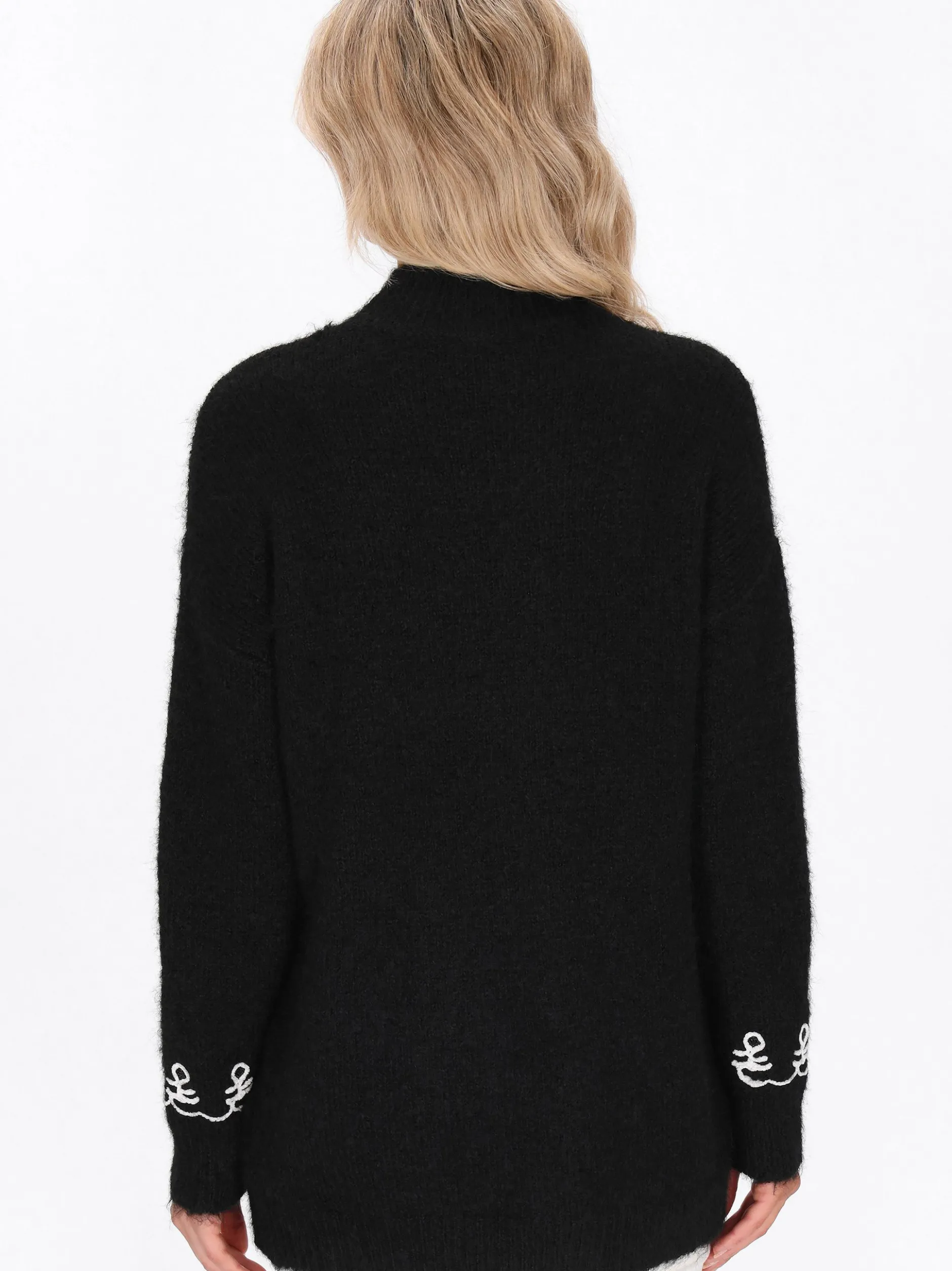 Usha Damen Pullover in schwarz