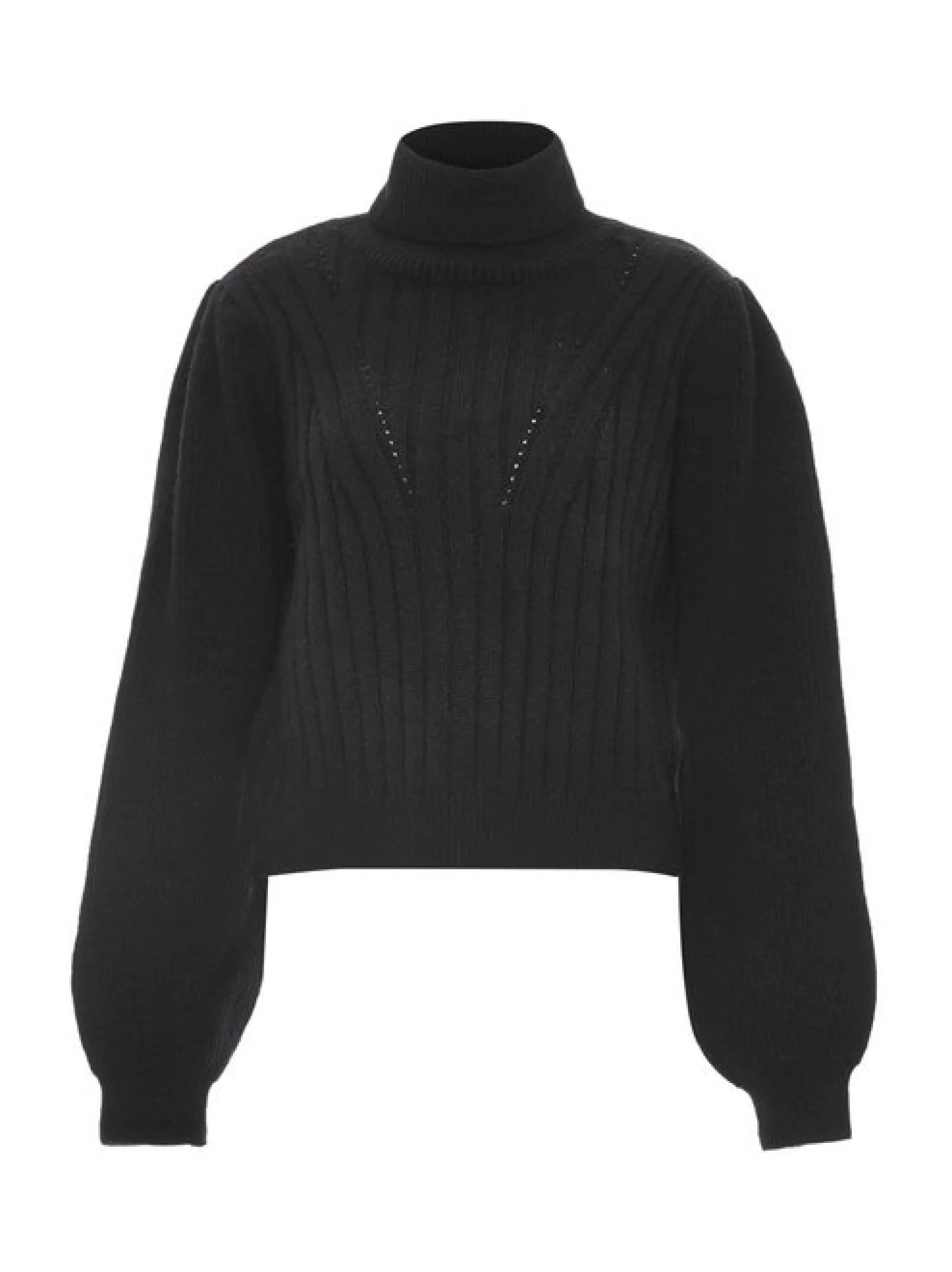 Usha Damen Pullover in schwarz - Ausschnitt: Rundhals