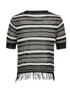 Usha Damen Pullover in schwarz - Ausschnitt: Rundhals