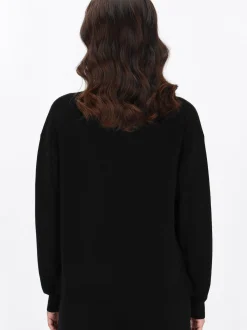 Usha Damen Pullover in schwarz