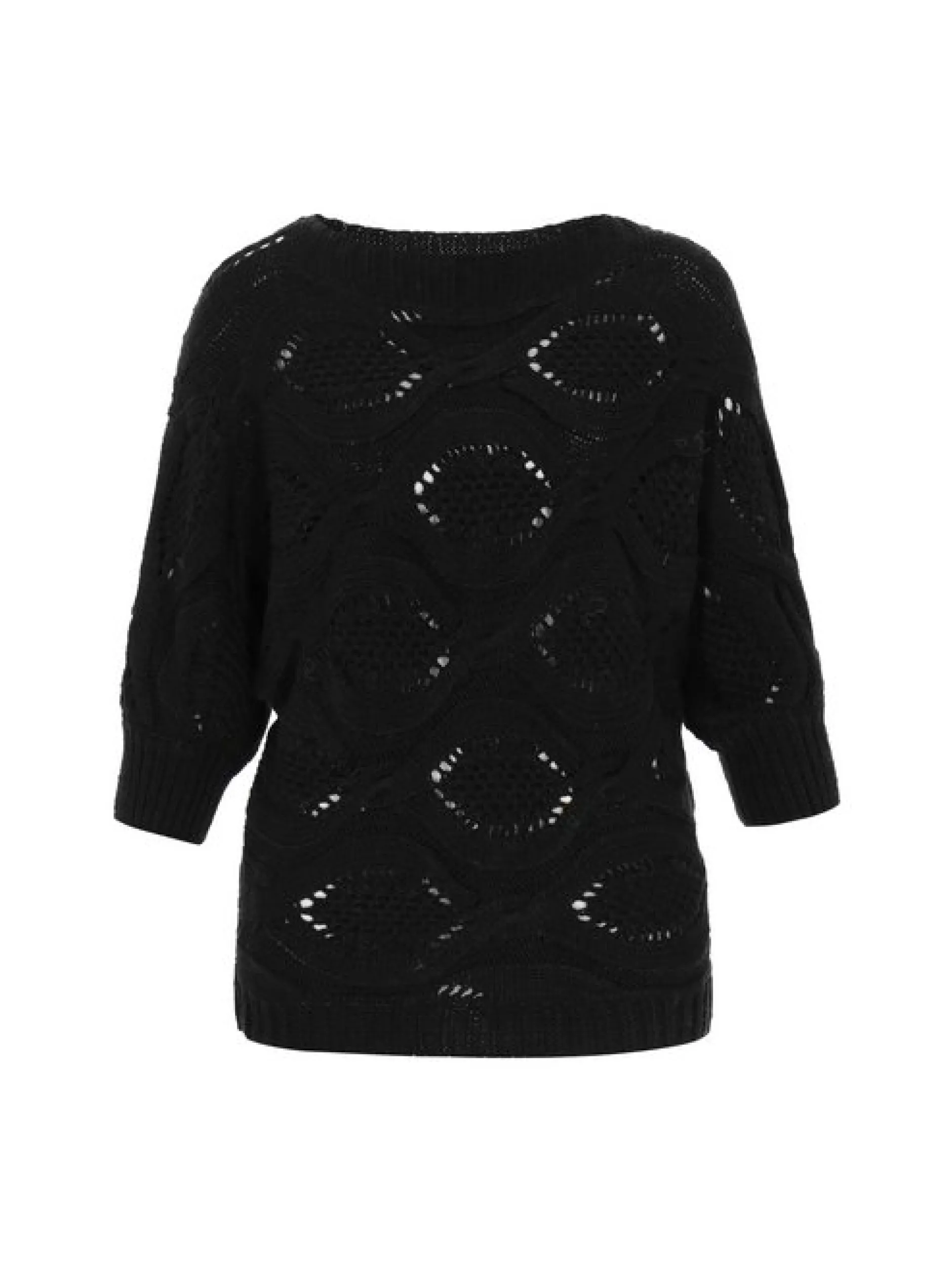 Usha Damen Pullover in schwarz
