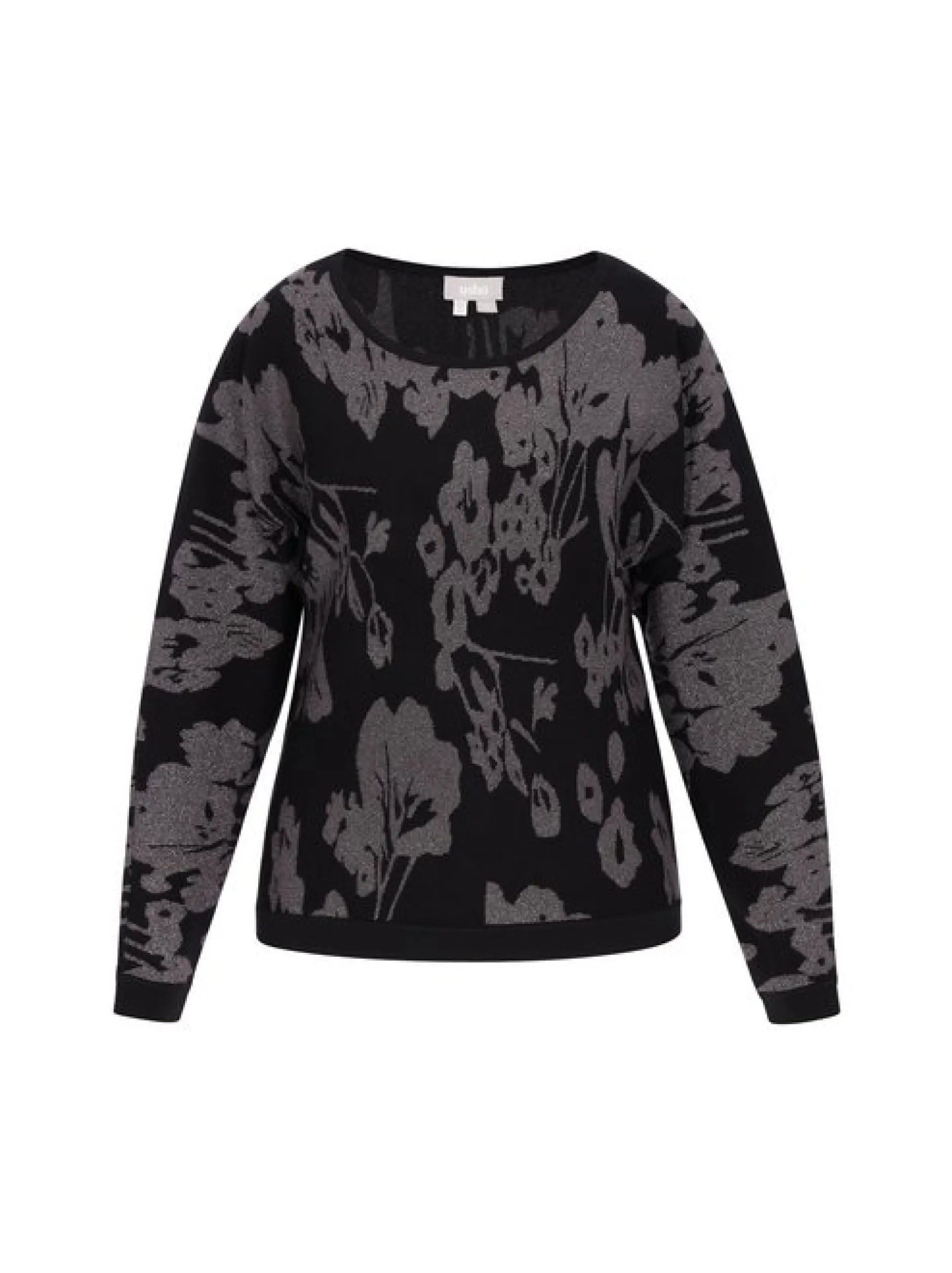 Usha Damen Pullover in schwarz - Ausschnitt: Rundhals