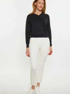 Usha Damen Pullover in schwarz