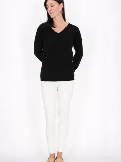 Usha Damen Pullover in schwarz
