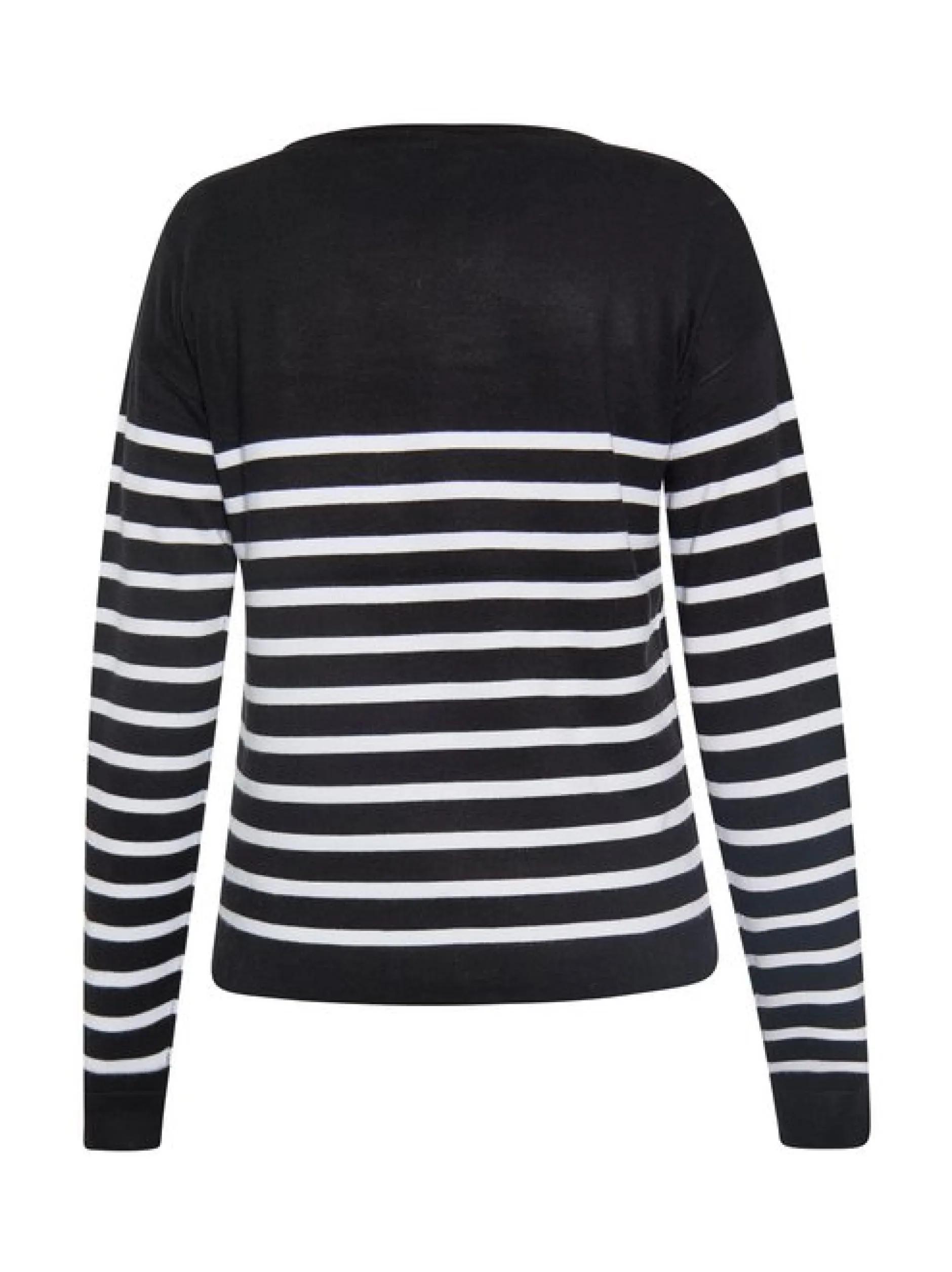 Usha Damen Pullover in schwarz - Ausschnitt: Rundhals