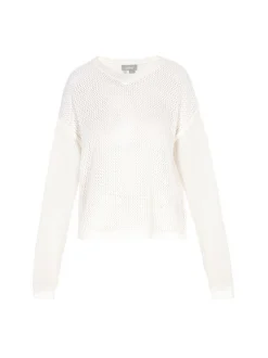 Usha Damen Pullover in weiß