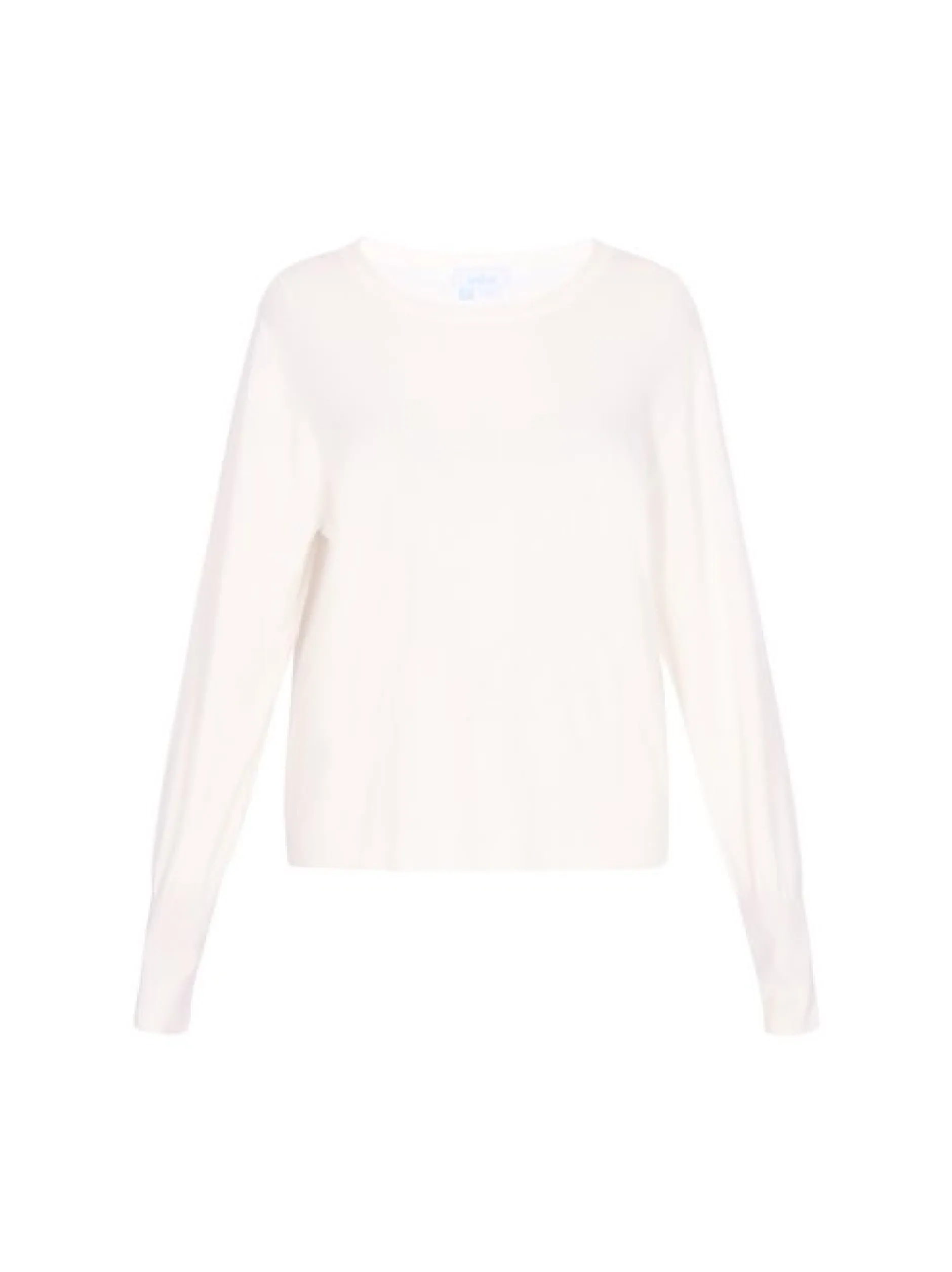Usha Damen Pullover in weiß - Ausschnitt: Rundhals