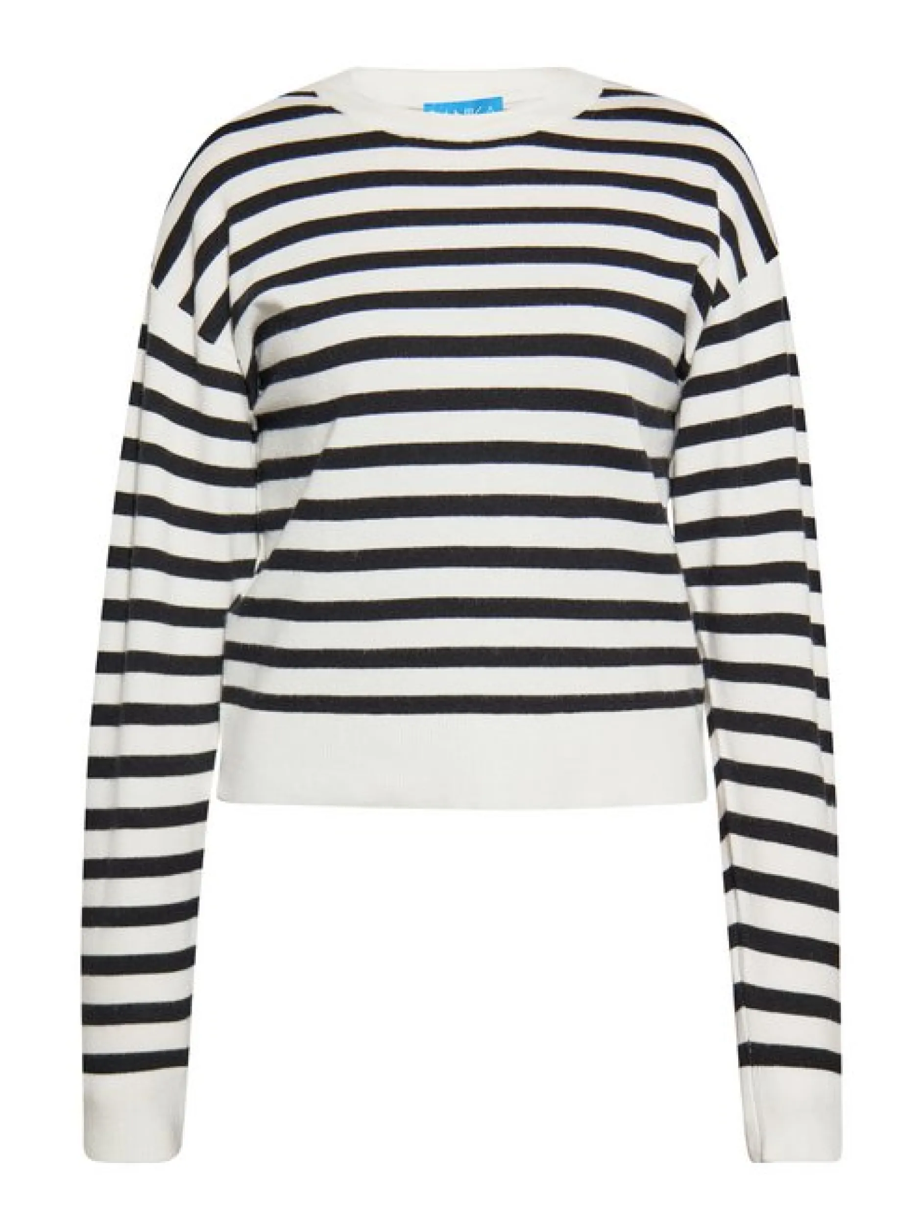 Usha Damen Pullover in weiß - Ausschnitt: Rundhals