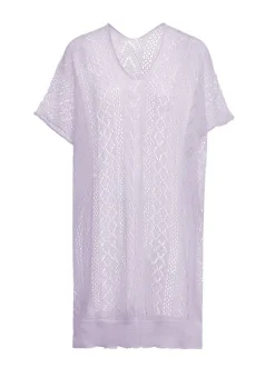 Usha Damen Pullunder in lila