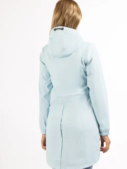 Usha Damen Regenmantel in mint