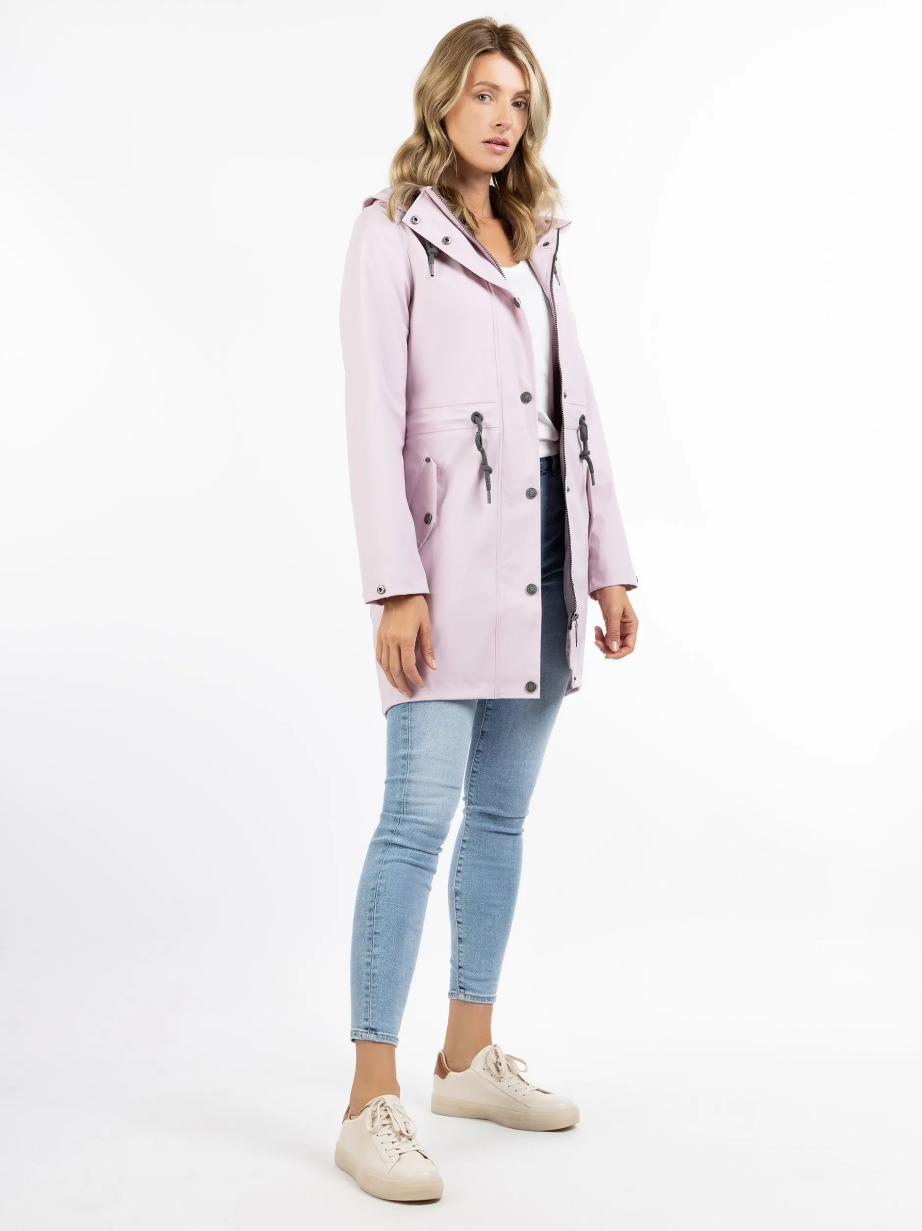 Usha Damen Regenmantel in rosa