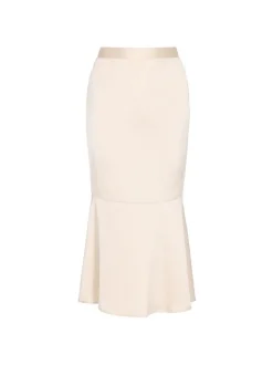 Usha Damen Rock in beige