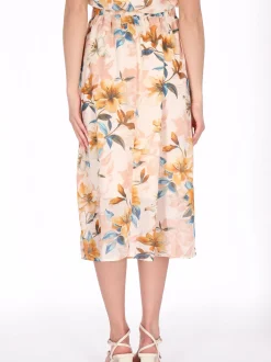Usha Damen Rock in beige