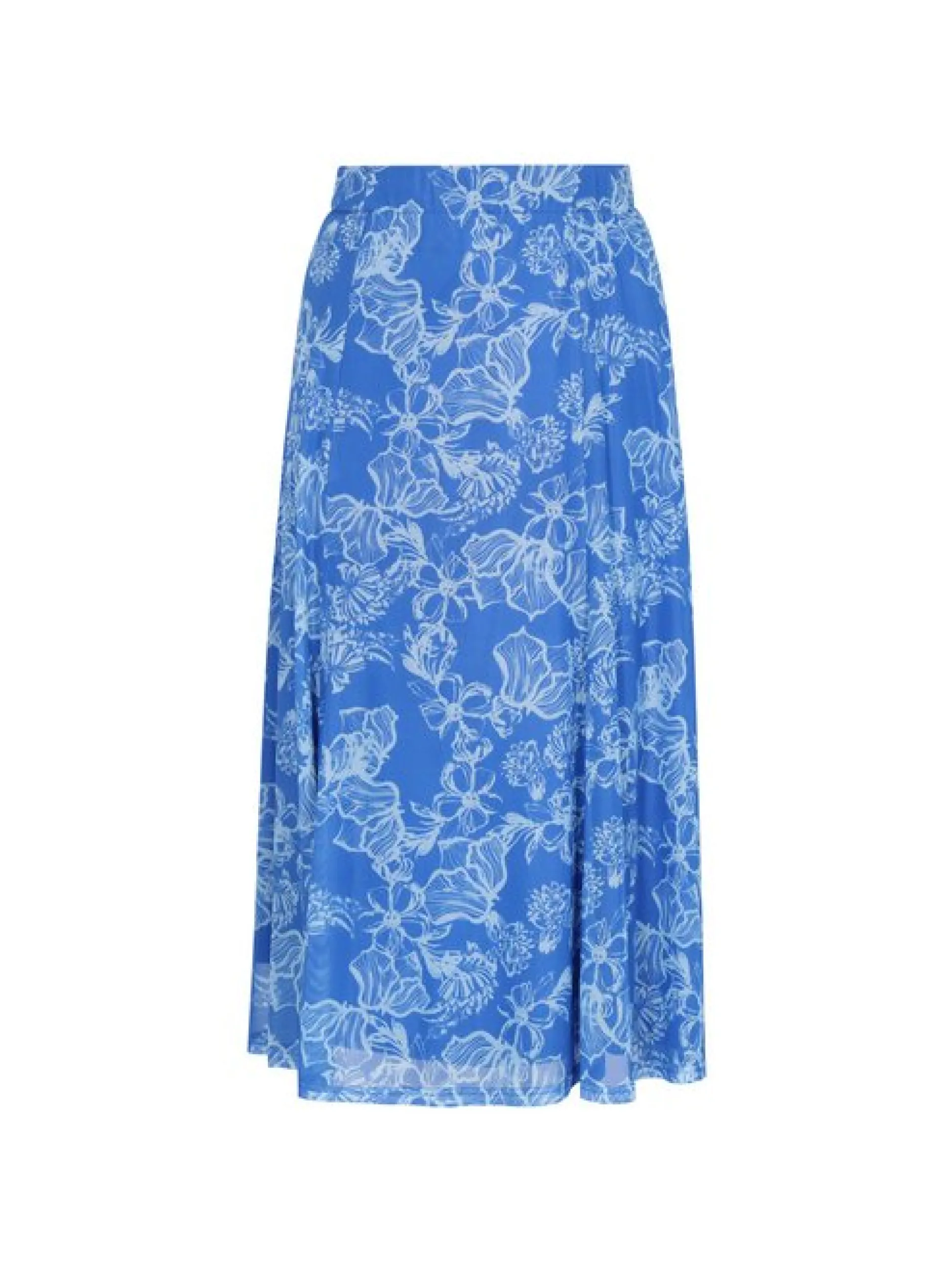 Usha Damen Rock in blau
