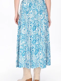 Usha Damen Rock in blau