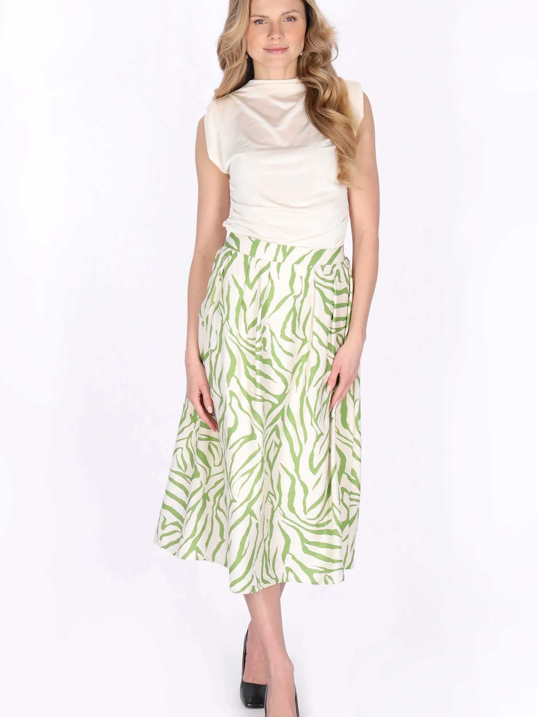 Usha Damen Rock in gras