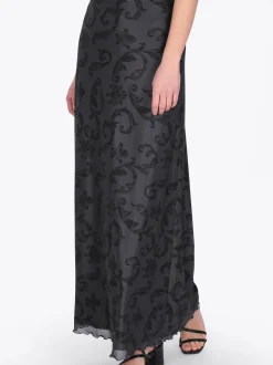 Usha Damen Rock in schwarz