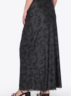 Usha Damen Rock in schwarz