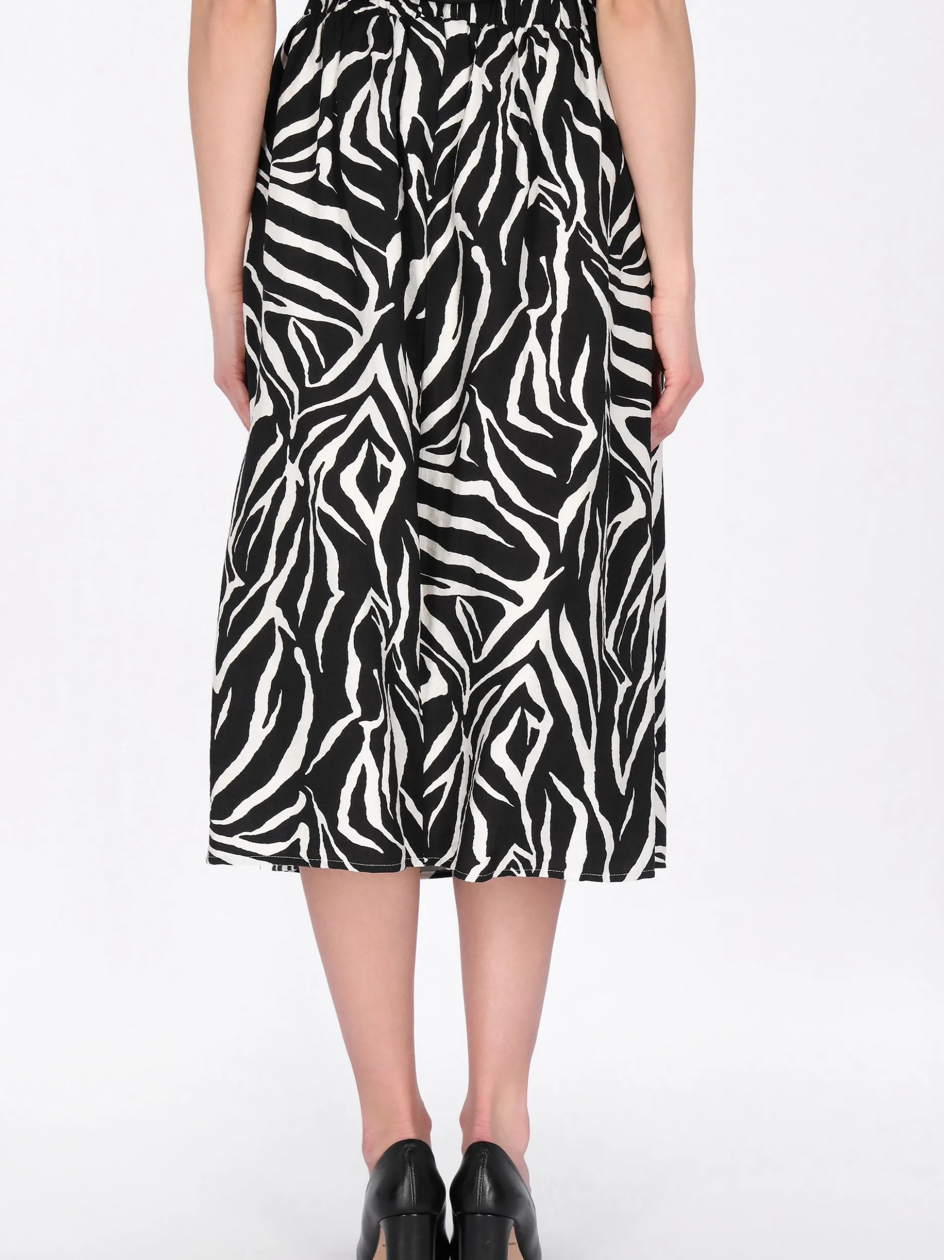 Usha Damen Rock in schwarz