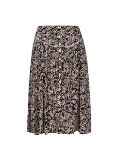 Usha Damen Rock in schwarz