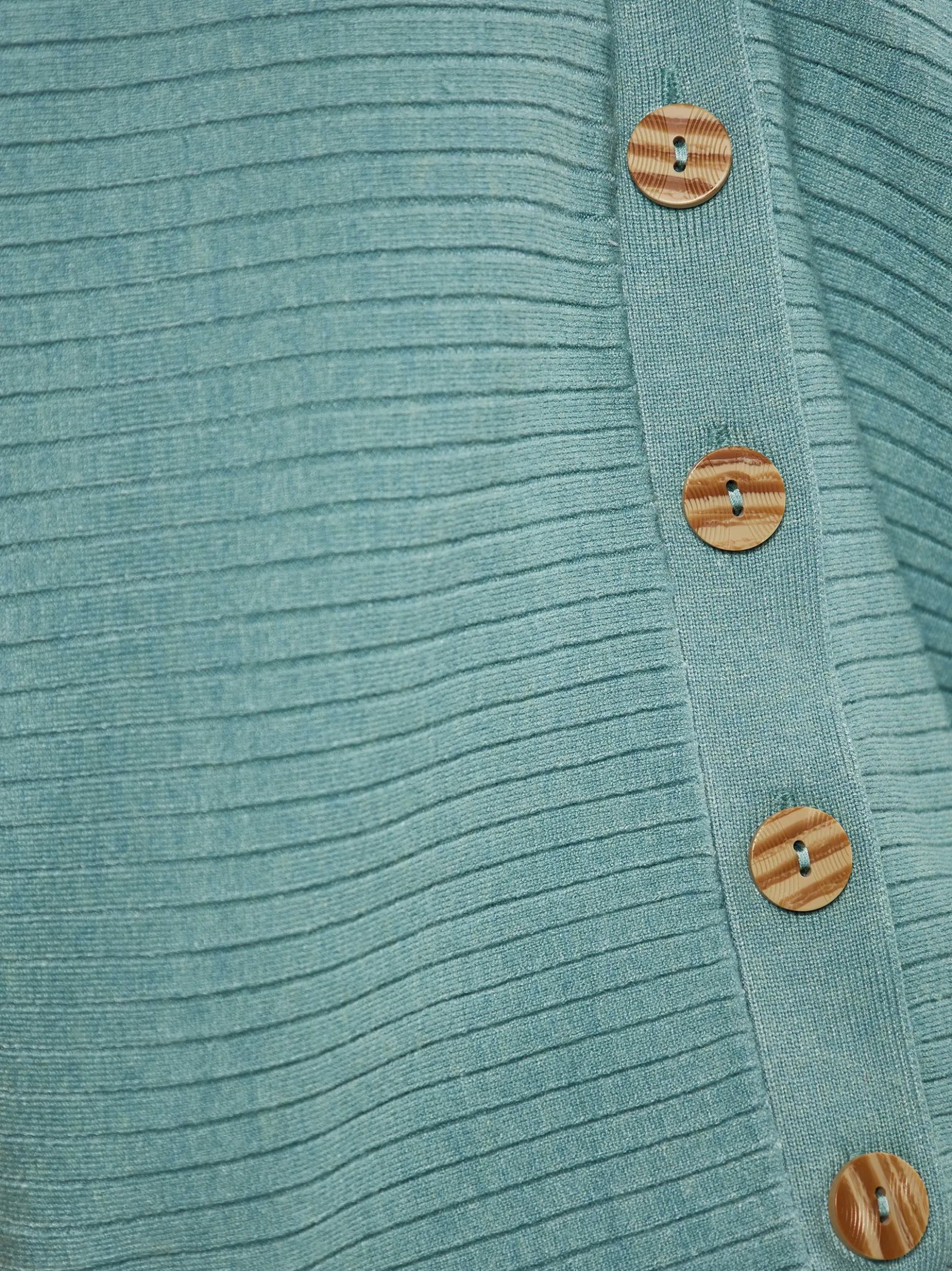 Usha Damen Strickjacke in aqua