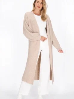 Usha Damen Strickjacke in beige