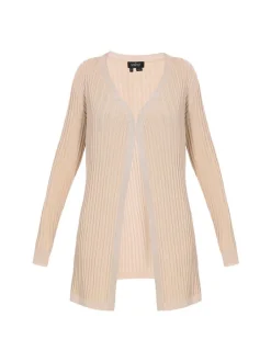 Usha Damen Strickjacke in beige