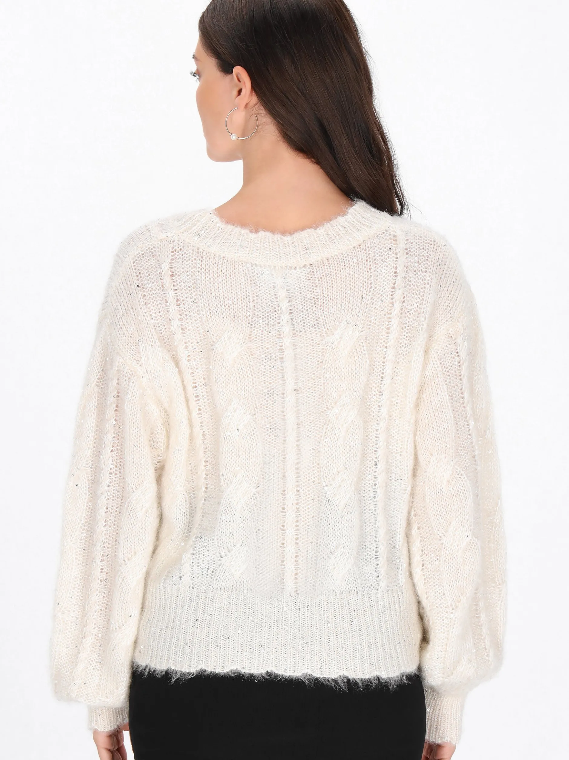 Usha Damen Strickjacke in beige