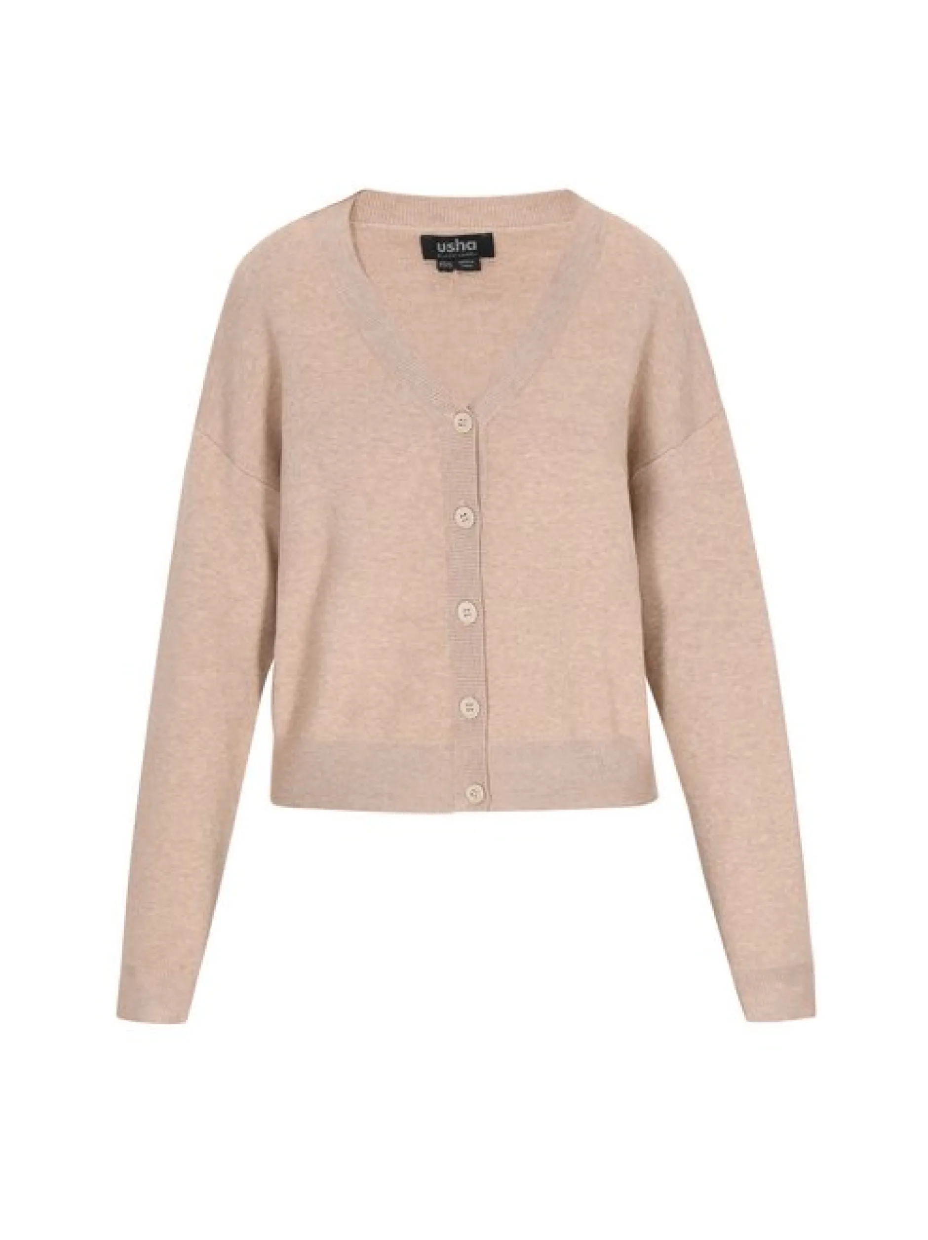 Usha Damen Strickjacke in beige