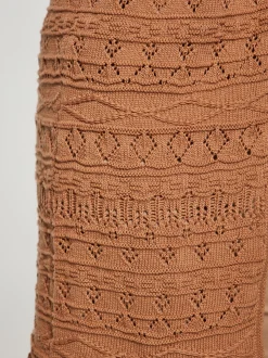 Usha Damen Strickjacke in camel