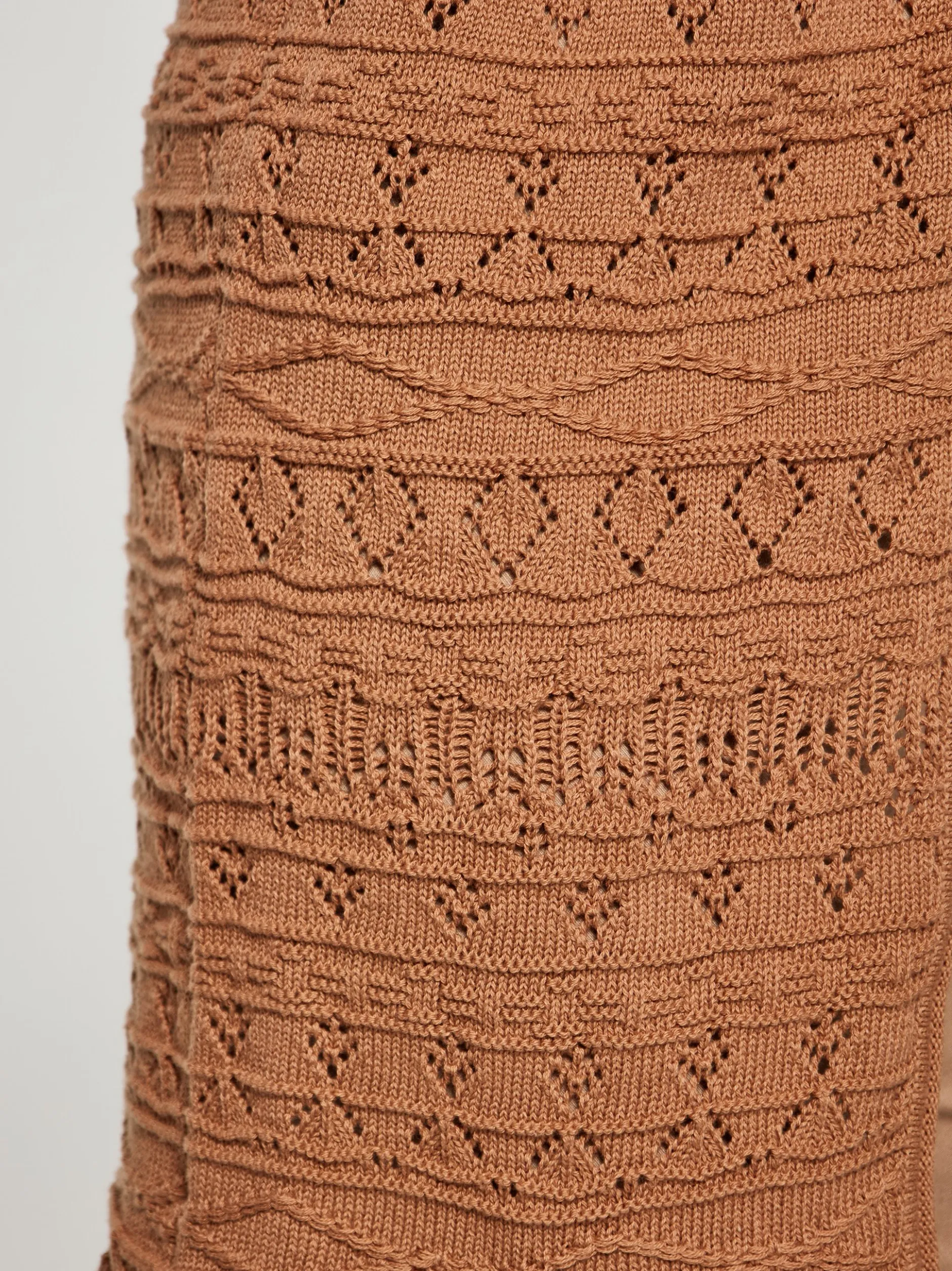 Usha Damen Strickjacke in camel