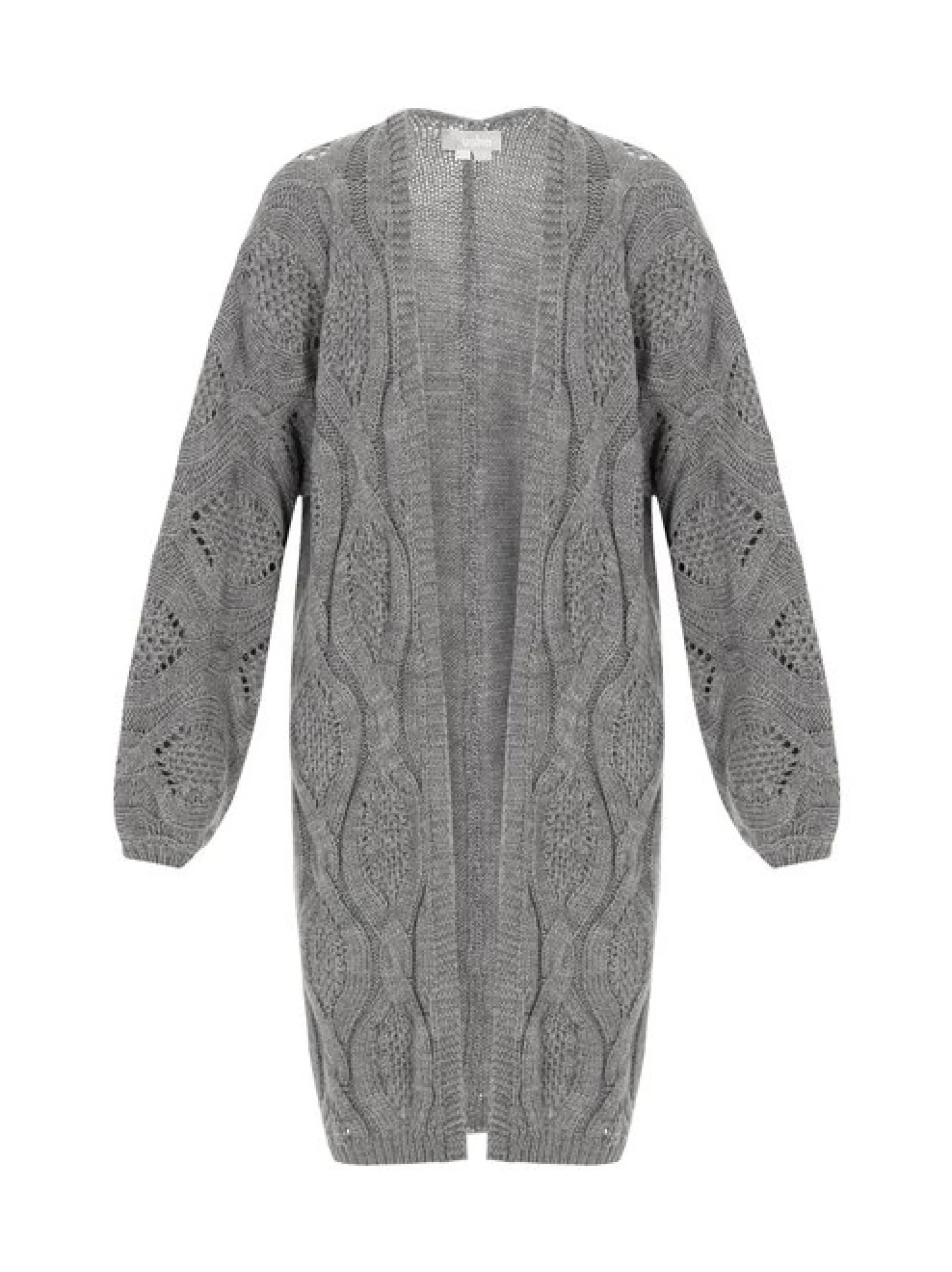 Usha Damen Strickjacke in grau