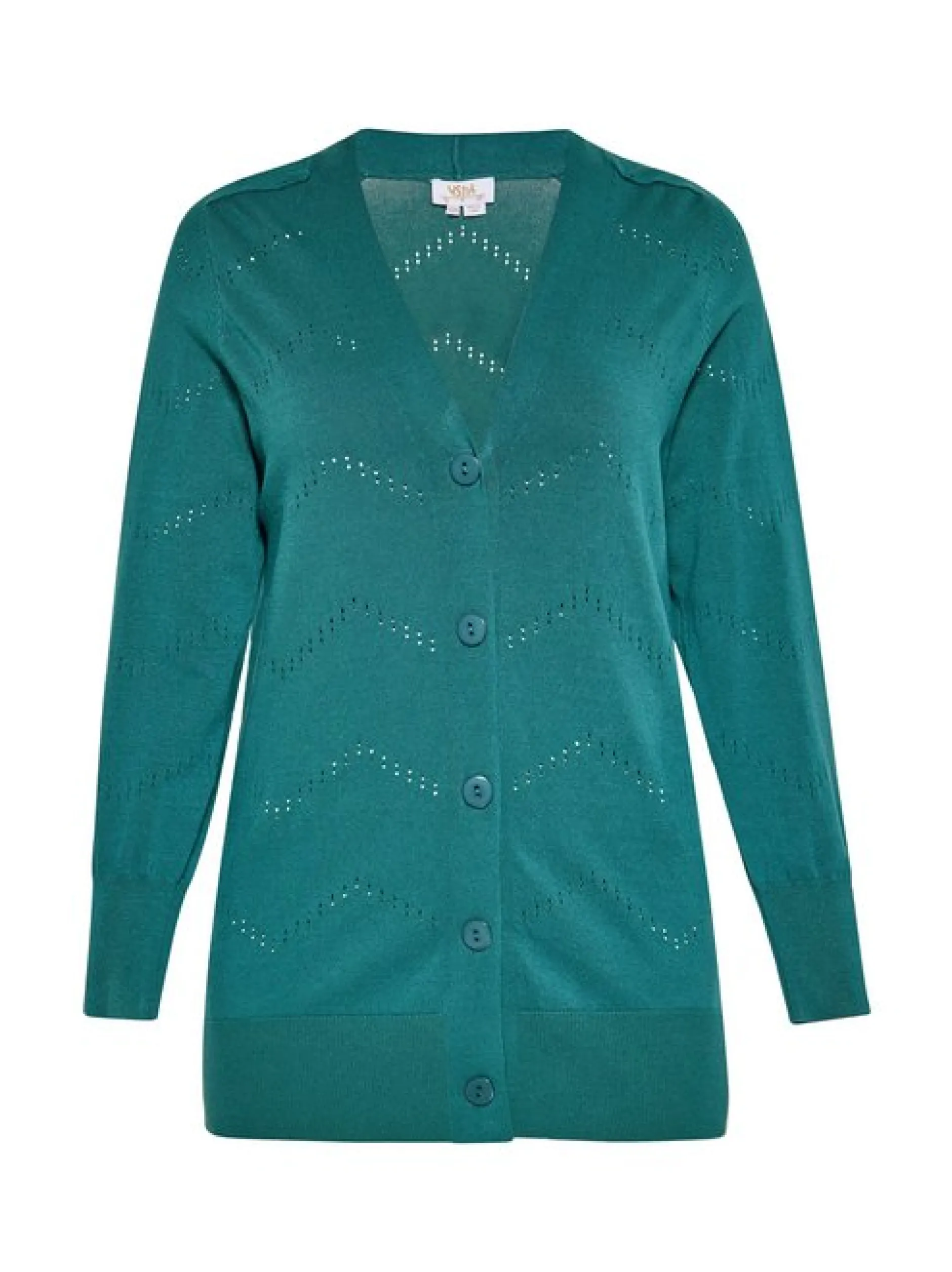 Usha Damen Strickjacke in grün