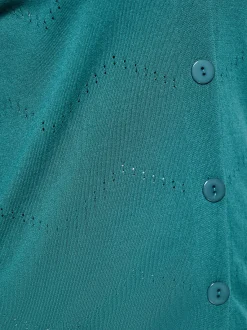 Usha Damen Strickjacke in grün