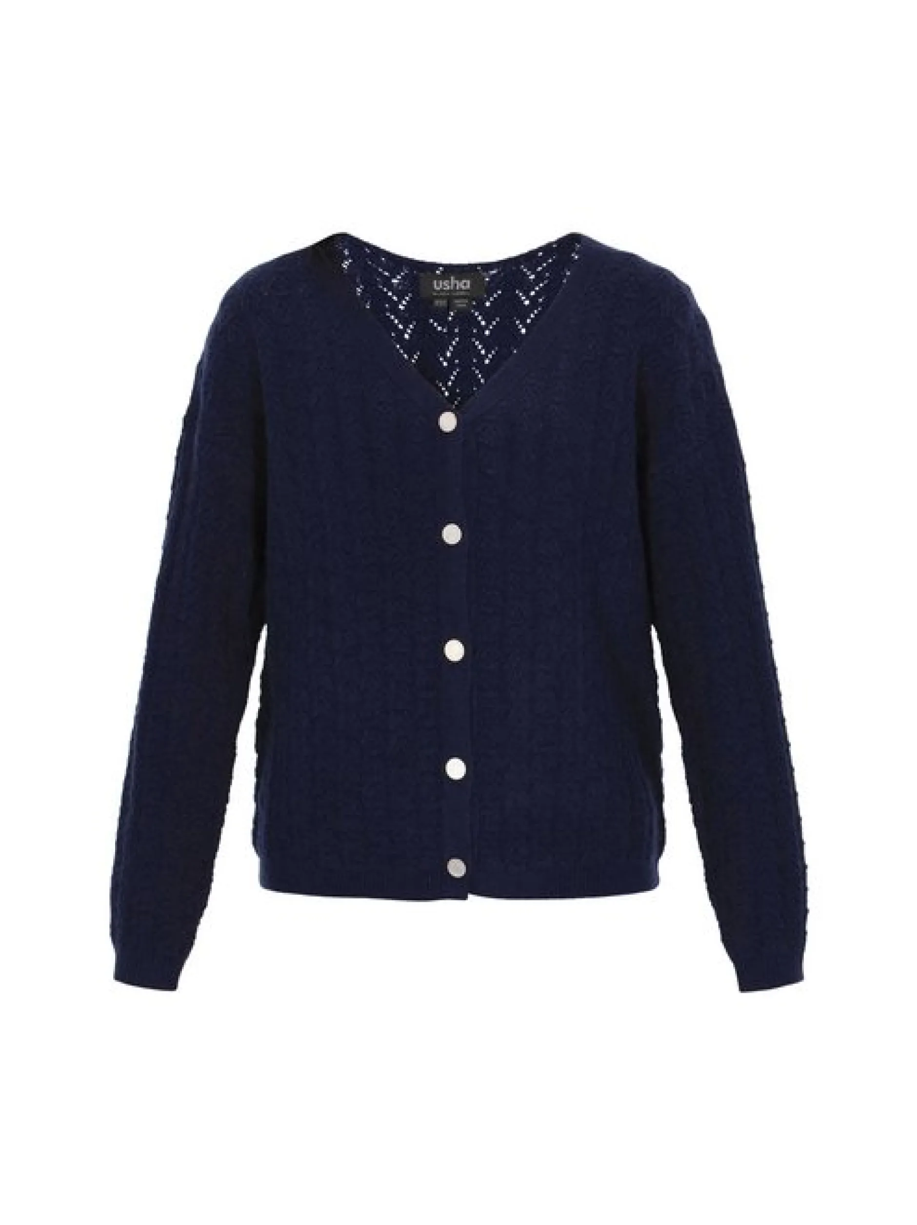 Usha Damen Strickjacke in marine