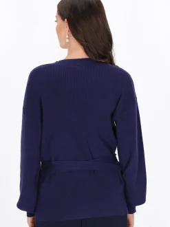 Usha Damen Strickjacke in marine