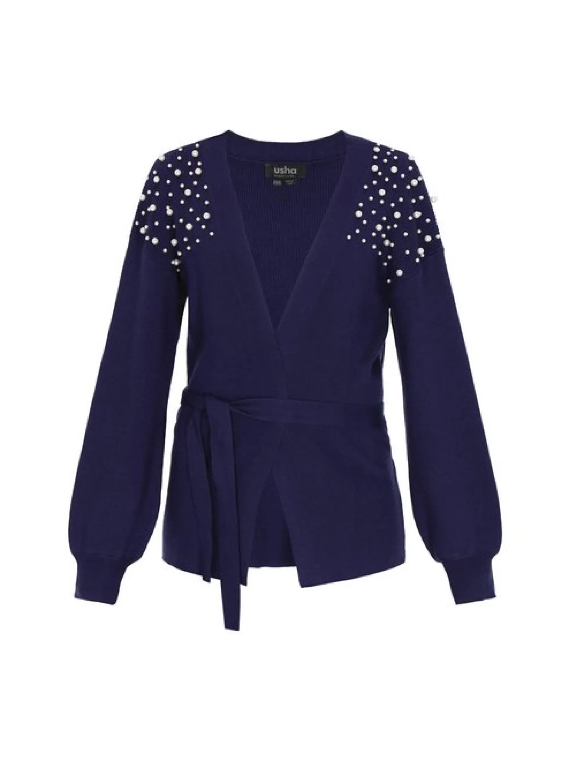 Usha Damen Strickjacke in marine