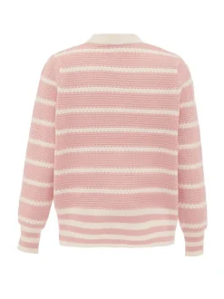 Usha Damen Strickjacke in mehrfarbig