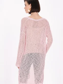 Usha Damen Strickjacke in mehrfarbig