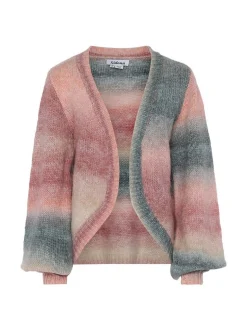 Usha Damen Strickjacke in mehrfarbig