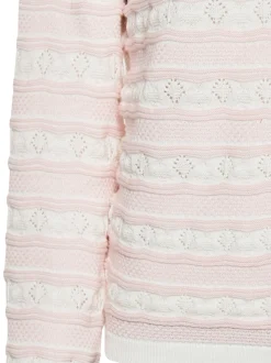 Usha Damen Strickjacke in rosa