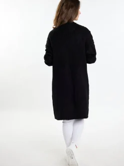 Usha Damen Strickjacke in schwarz