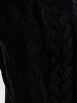Usha Damen Strickjacke in schwarz