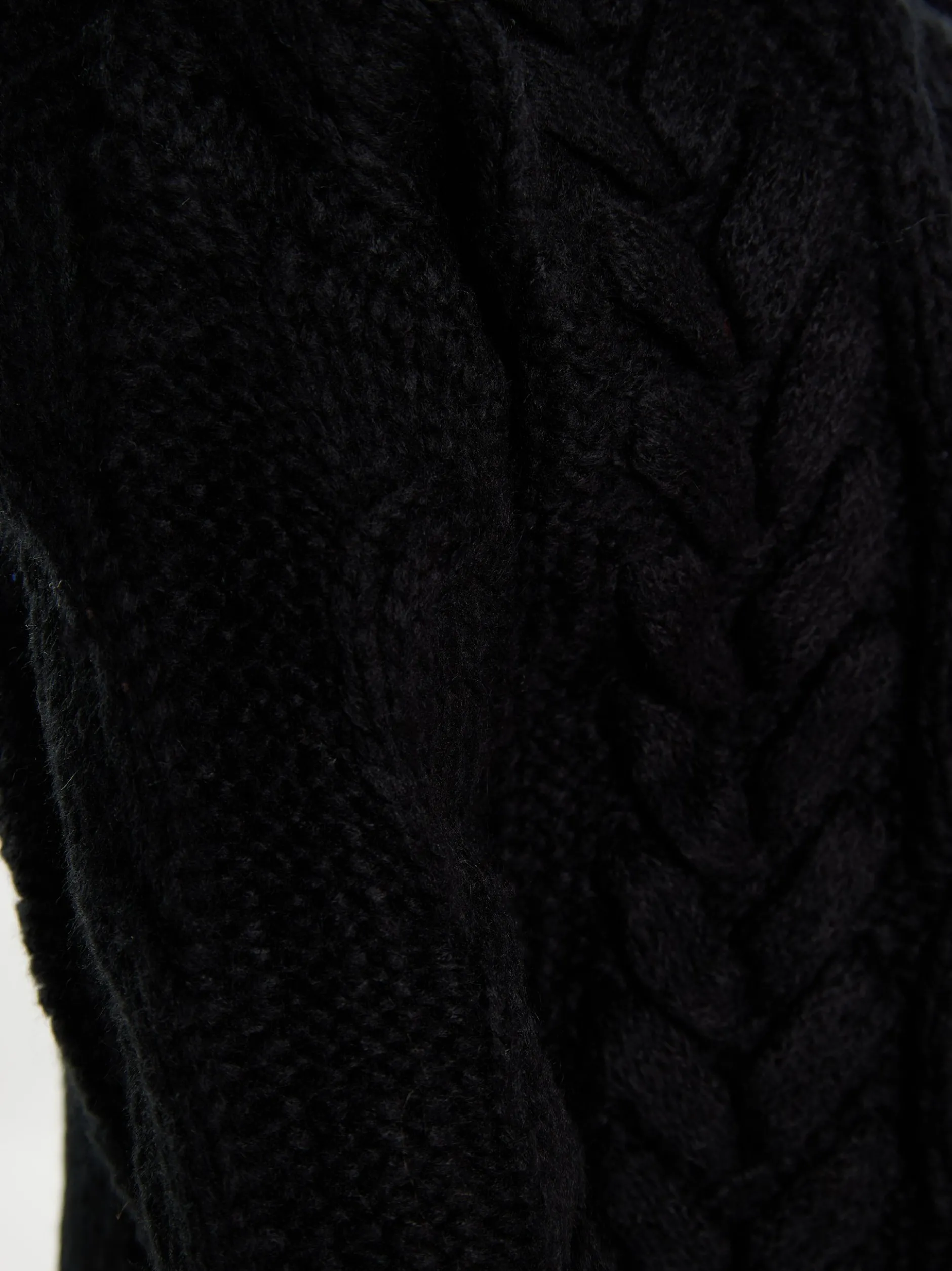 Usha Damen Strickjacke in schwarz