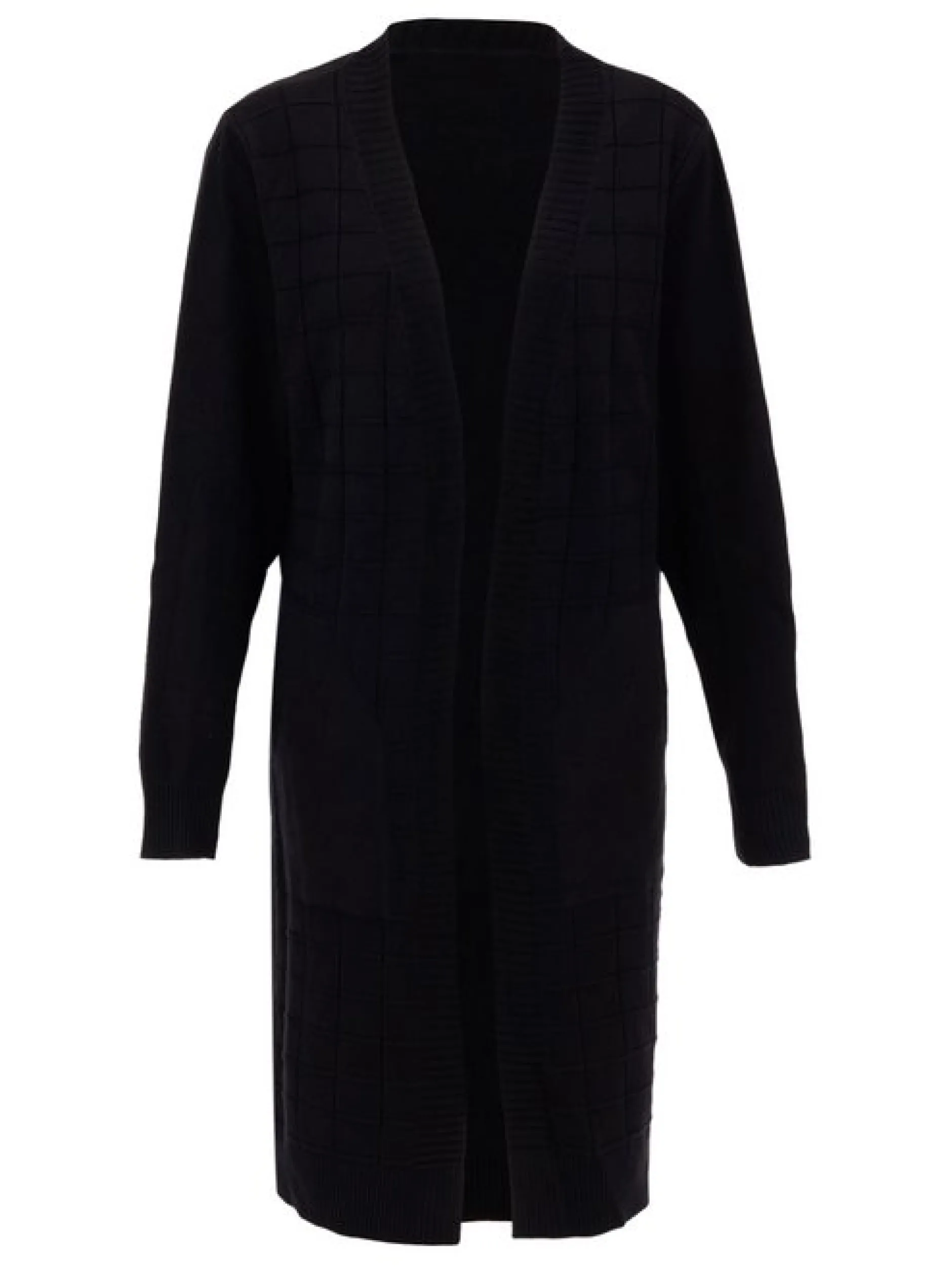 Usha Damen Strickjacke in schwarz