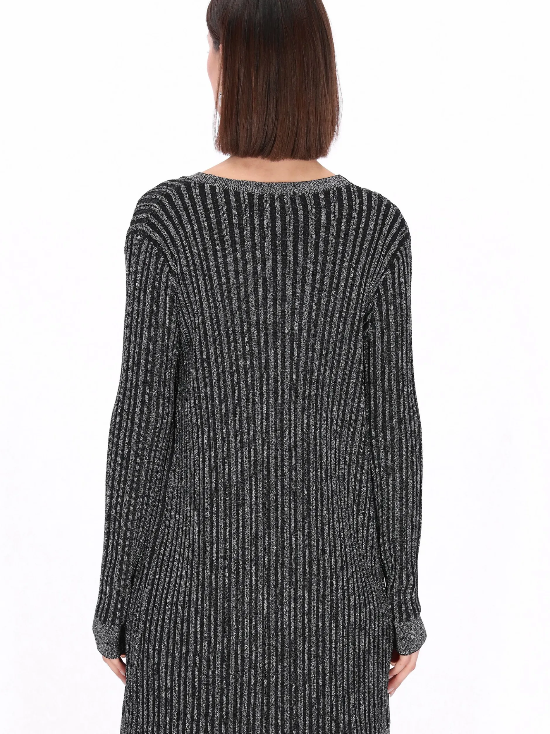 Usha Damen Strickjacke in schwarz