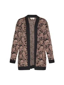 Usha Damen Strickjacke in schwarz